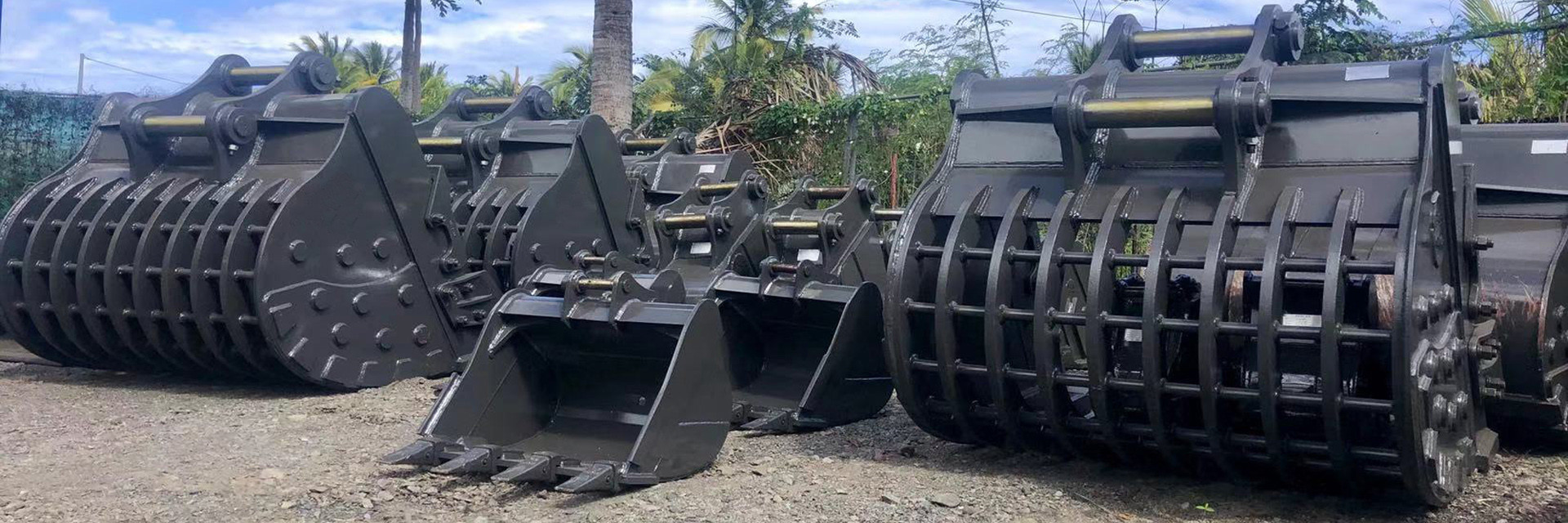 qualité L'excavatrice attaquent usine