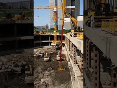 bras télescopique de la pelle avec seau de coquille de Haide Machinery